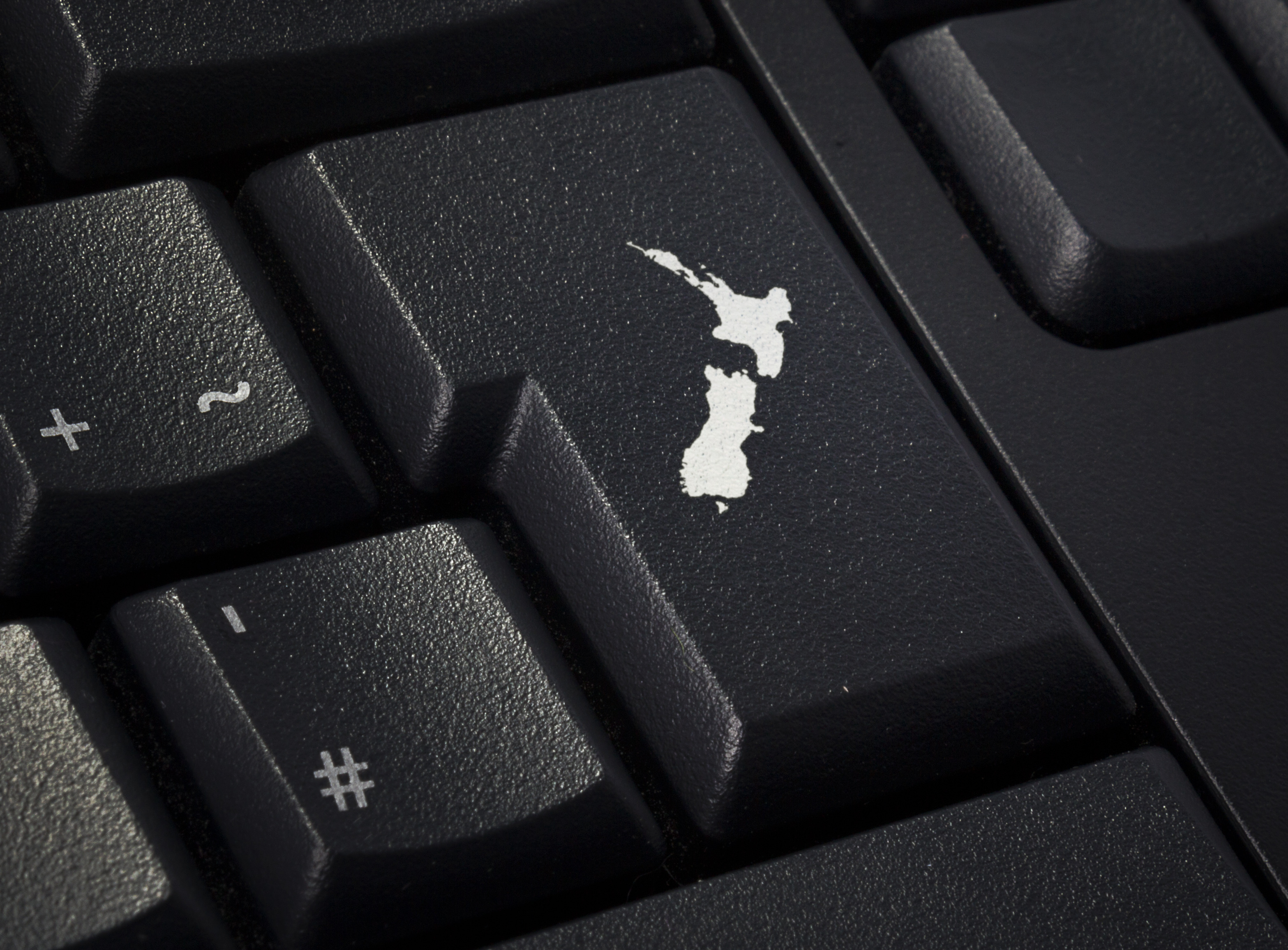 New Zealand on the enter button